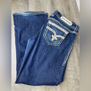 Rock Revival Jeans Women's Size 31 Dark Wash Sherry Bootcut Jean